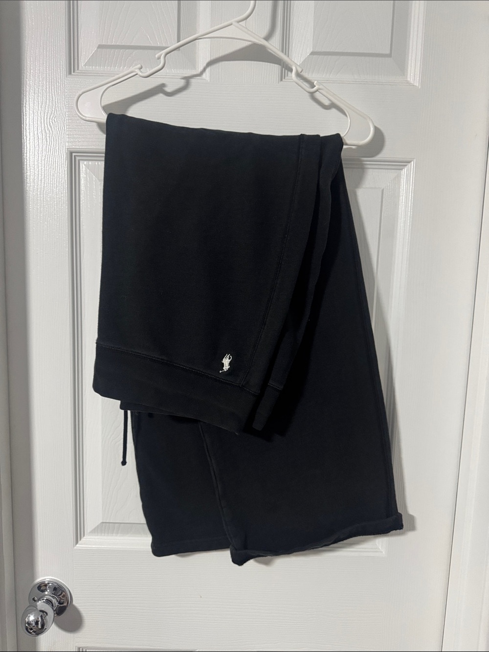 Polo by Ralph Lauren Black Track Pants with Logo
